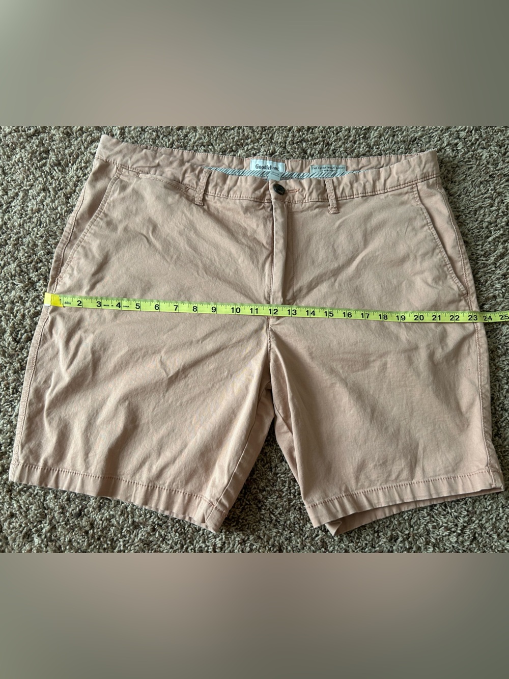 Goodfellow & Co Light Salmon Flat Front Shorts 40
